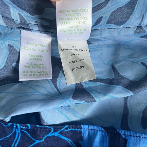 NEW Lilly Pulitzer Kaori off the shoulder Top Blouse sizs M - Picture 8 of 10